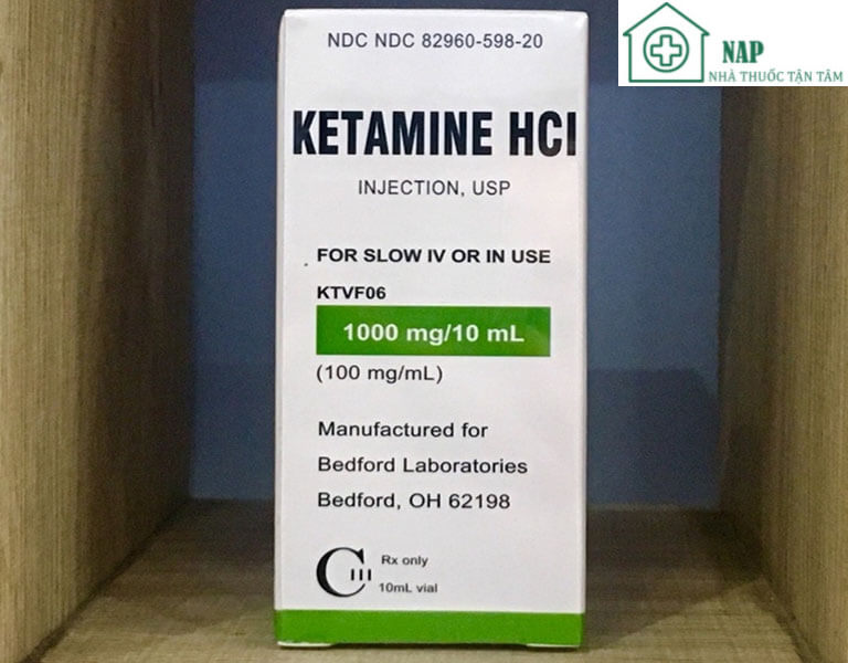Thuốc mê Ketamine HCL dạng bột có tác dụng mạnh, giúp gây mê, gây ngủ nhanh chóng, thúc đẩy cơn buồn ngủ đến một cách tự nhiên, ngủ sâu giấc hơn