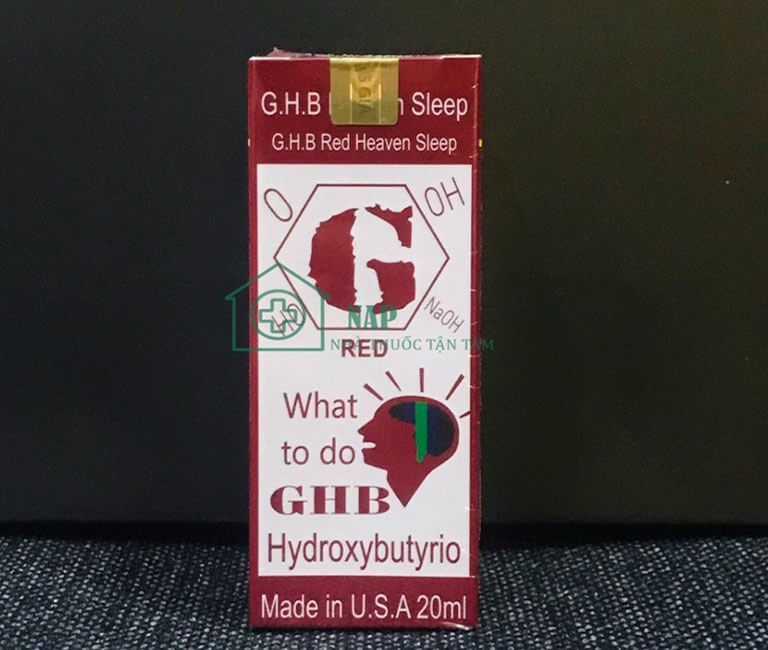 Thuốc mê dạng nước GHB Red là dòng sản phẩm chính hãng, hàng nhập khẩu Hoa Kỳ được Nhà Thuốc NAP phân phối với giá ưu đãi, sử dụng mang lại hiệu quả tốt