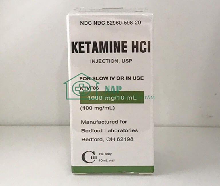 Thuốc mê dạng nước Ketamine hcl