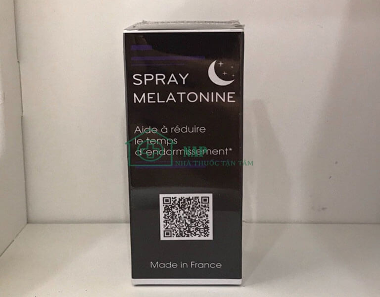 Spray Melatonine thuốc xịt gây mê ngủ nhanh, giúp người dùng có giấc ngủ ngon và thẳng giấc, giảm bớt áp lực và căng thẳng ngủ được sâu giấc hơn