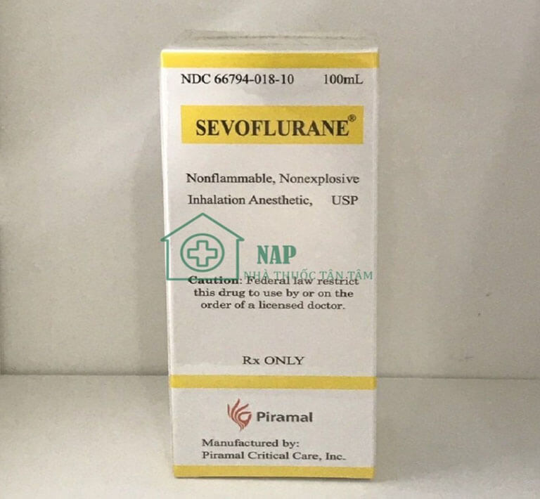 Thuốc Sevoflurane là dòng thuốc gây mê cho chó chất lượng, hoàn toàn không mùi nên sử dụng khá thuận tiện, mang lại hiệu quả cao, tác dụng tốt